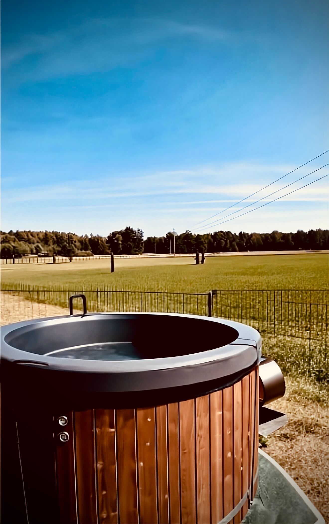 Zajazd u Jankiela - Jacuzzi Opalane Drewnem